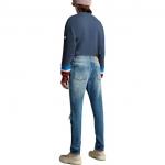 Джинсы Moncler X Palm Angels с эффектом винтажа MONCLER GENIUS, синий - фото 5