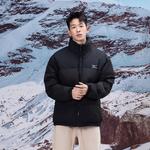 Пуховик унисекс Mizuno, серый - фото 6