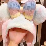 Disney Мягкая шапка-кукла Minnie Gradient Pink - фото 2