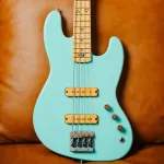 Мини-бас Valiant Guitars-4, Surf Green - фото 8