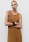 Платье Mango Maxi dress, Brown - фото 2