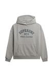 Худи Superdry & Co ATHLETIC ESSENTIALS RELAXED, Athletic Grey Marl/Mottled Grey - фото 6