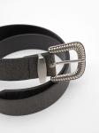 Pull&Bear Ремень в черном цвете - фото 2