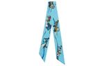 HERMES Шёлковый шарф, Blue - фото
