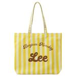 Lee Тканевая сумка шопер, Lemon & White Stripes - фото