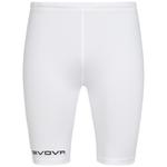 Велосипедные шорты Givova Bermuda Skin Compression Tights белые - фото