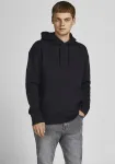 Толстовка Jack & Jones с капюшоном "STAR BASIC SWEAT HOOD", черный - фото