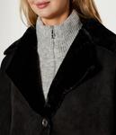 Шуба Oversize fit One Teaspoon, черный - фото 4