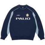 Свитер Palace x Umbro Warm Up Crew, Blue - фото