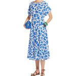 Платье миди Weekend Max Mara Cannes WEEKEND MaxMara, синий - фото 4