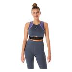 Бюстгальтер (WMNS) ASICS Mesh Panel Training Bra 'Carrier Grey' - фото