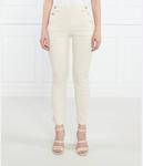 Брюки Slim fit Liu Jo, экрю - фото