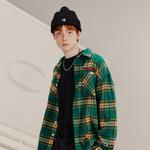 Футболка Unisex Champion Японская версия, Темно-синяя клетка - фото 10