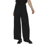 Брюки Vila Plisa high waist, черный - фото