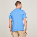 Футболка с вышитой монограммой TH Tommy Hilfiger, голубой - фото 23