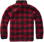 Пуловер Brandit Teddyfleece Pullover, черный/красный - фото 2