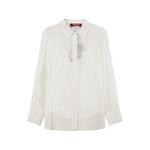 Футболка женская белая MaxMara Studio - фото