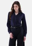 Блуза van Laack Button-down blouse, Dark Blue - фото