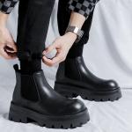 Ботинки Челси мужские черный Cachiotti - фото 8