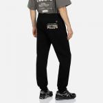 Повседневные брюки мужские черные Evisu, черный - фото 4