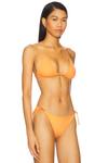 Бикини-топ на завязках Susana Monaco, nectarine - фото 2