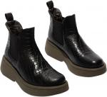 Женские современные ботильоны FLY London, Black - фото 2