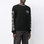 Толстовка diagonal industrial oversize sweater Off-White, черный - фото 4