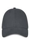 Кепка Darton Sandwich с 6 панелями Elevate, серый - фото