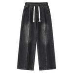 Джинсы унисекс Dnnnnx, синий - фото