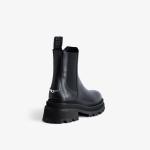 Кожаные ботинки челси с бляшкой-логотипом Ride Zadig&Voltaire, цвет noir - фото 4