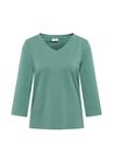 Топ Cecil V-NECK, Grün/Green - фото 6