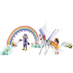 Детский конструктор Playmobil Peaso With Rainbow In The Clouds, мультиколор - фото