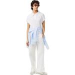 Рубашка поло женская белая Lacoste - фото