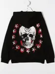 Худи с длинными рукавами Philipp Plein Junior, черный - фото 2