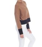 Вязаный свитер Adelaide цвета Camel Rain + Rose - фото 3