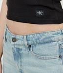 Футболки Cropped fit Calvin Klein Jeans, черный - фото 4