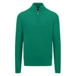 Свитер Fynch Hatton 1414222 full zip, зеленый - фото