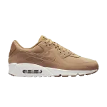 Кроссовки Nike Air Max 90 Premium Flax, желто-коричневый - фото