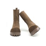 Ботильоны женские коричневый Eblan - фото 4