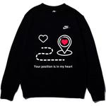 Унисекс худи Nike черное - фото 2