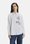 Блуза Greenpoint Button-down blouse, Print/White - фото