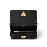 Кошелек на цепочке GO-14 Louis Vuitton, черный - фото 3