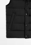 Куртка Massimo Dutti WATER-REPELLENT PUFFER, Black - фото 10