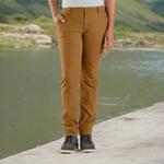 Carhartt женские брюки Rugged Flex Relaxed Fit Canvas Double-Front, Carhartt Brown - фото 7