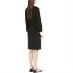 Длинное платье с длинными рукавами черное MaxMara Studio - фото 5