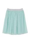 Плиссированная юбка, сетчатая блестящая детская юбка s.Oliver, цвет Blue Green - фото 2