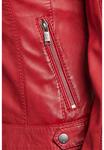 Кожаная куртка H.I.S, красный - фото 4
