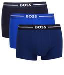 Трусы 3 шт. Boss, синий - фото