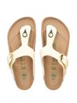 Шлепанцы Gizeh с пряжками Birkenstock, бежевый - фото 4