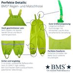 Водонепроницаемые брюки BMS Sailing Wear SoftSkin, цвет Limette - фото 4